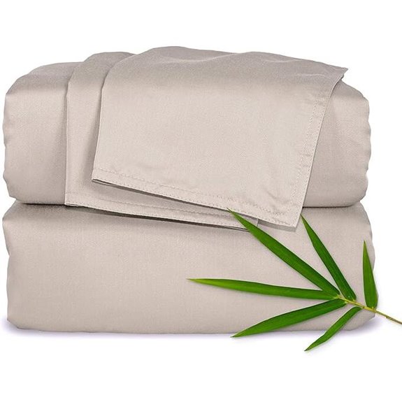 Pure Bamboo Queen Bed Sheets Soft & Cooling