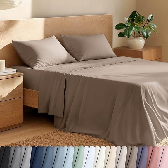 Bare Home Organic Cotton Queen Sheet Set