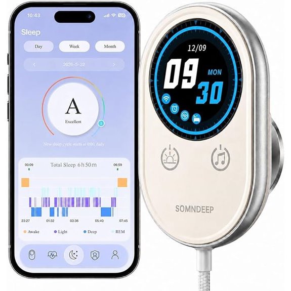 Contactless Sleep Monitor — Bedside Breathing Trend Tracker