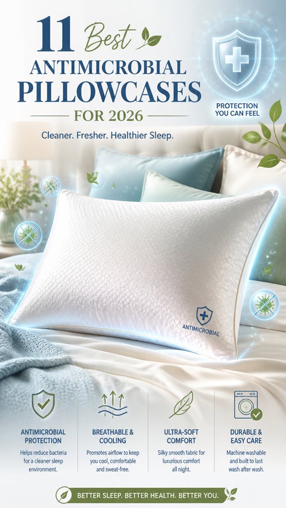 best antimicrobial pillowcases 2026