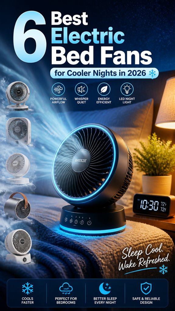 best electric bed fans