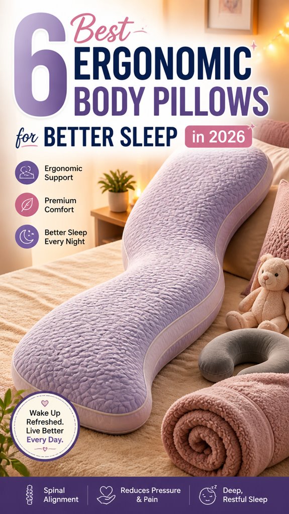 best ergonomic body pillows