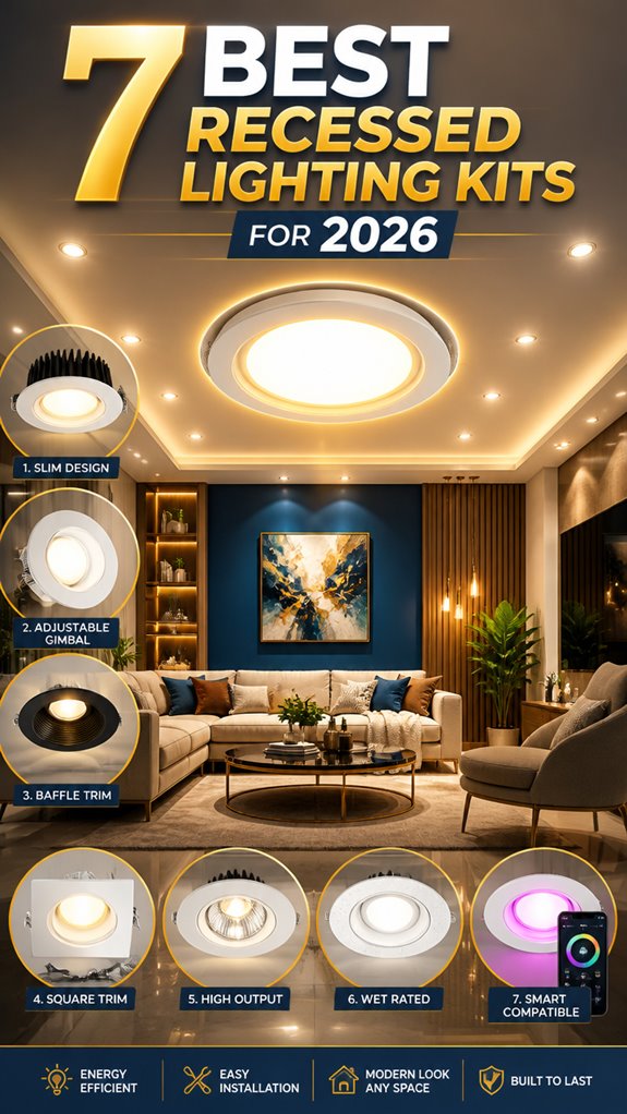 best recessed lighting kits 2026