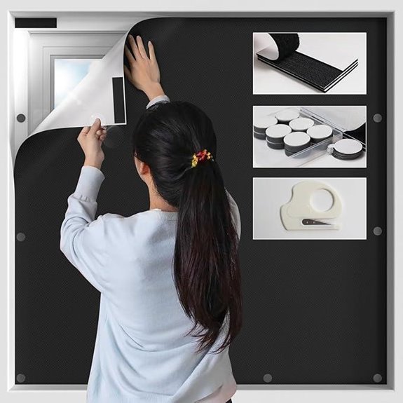 bksai blackout curtains bedroom travel
