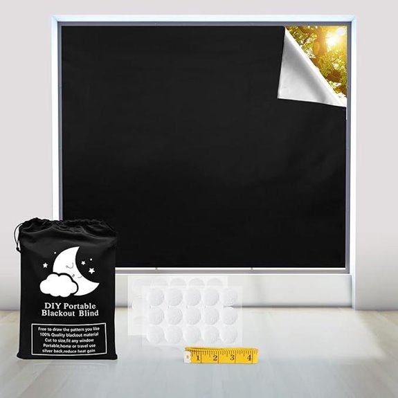 Blackout Curtains 118 x 57 Light Blocking Drapes