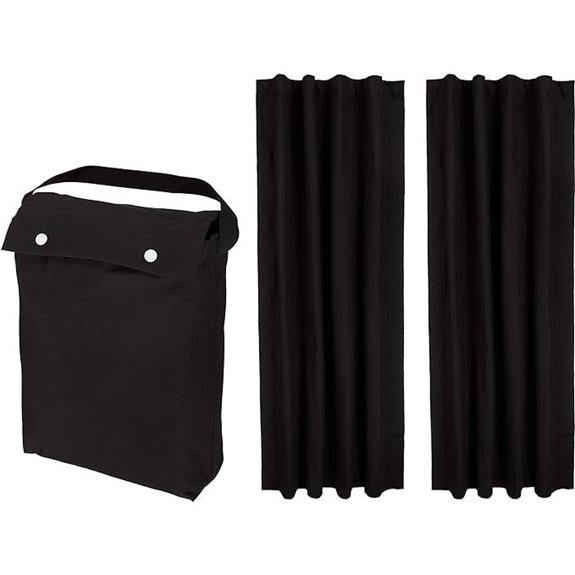 Amazon Basics Noise-Reducing Blackout Curtain 2-Pack