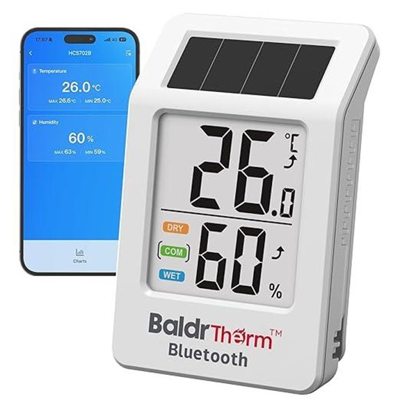 BaldrTherm Bluetooth Smart Thermometer with App Control