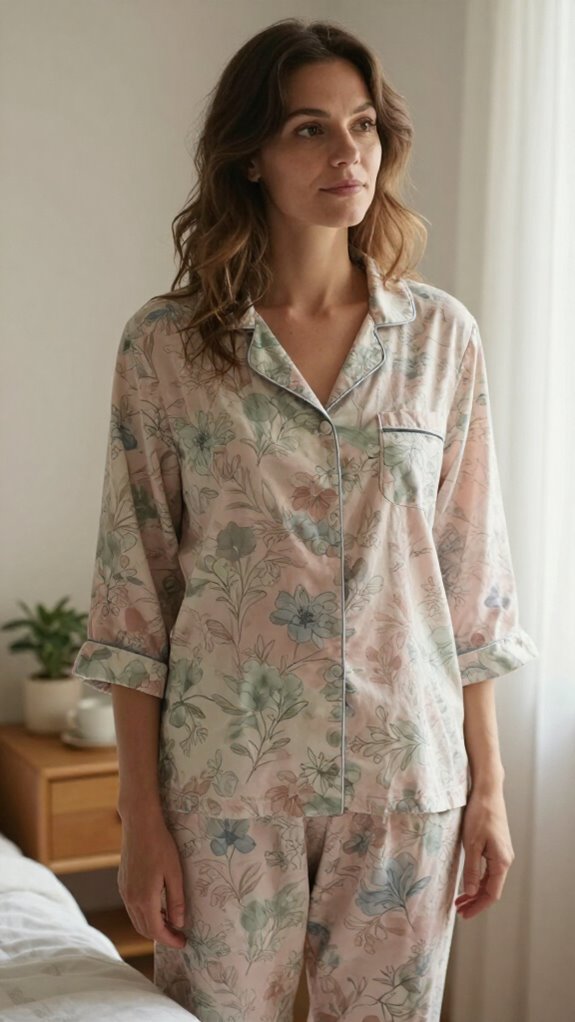 bold floral pattern accents