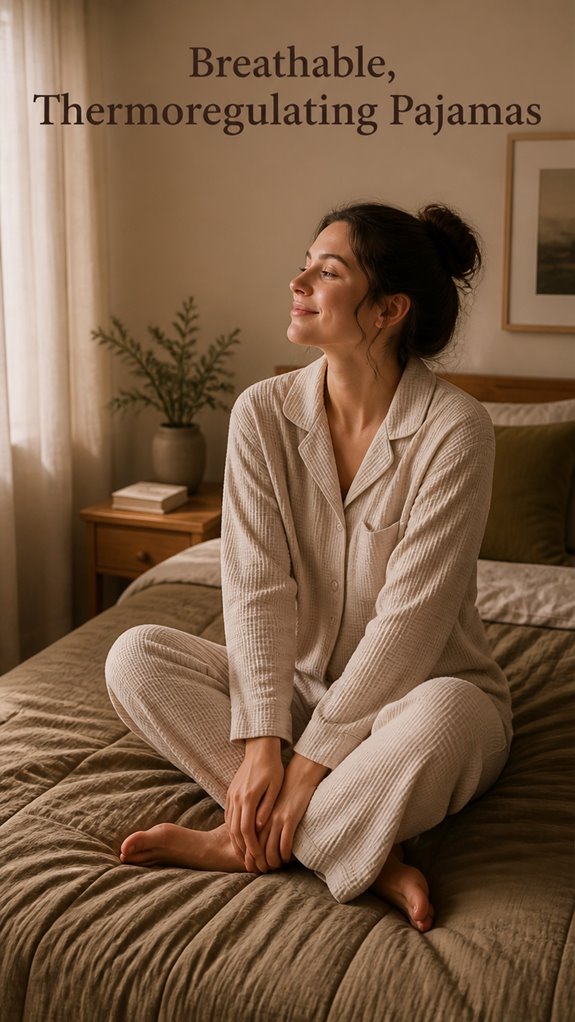 breathable thermoregulating sleepwear technology