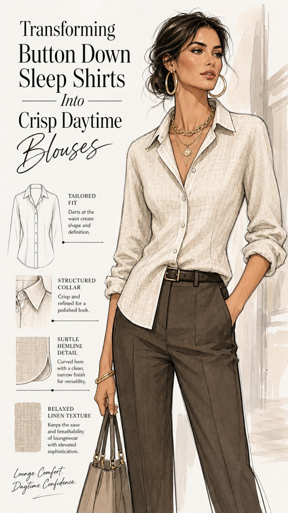 button down sleep shirts