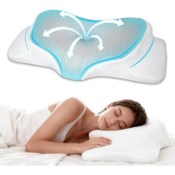 AlignCore Cervical Neck Pillow for Sleep & Pain Relief