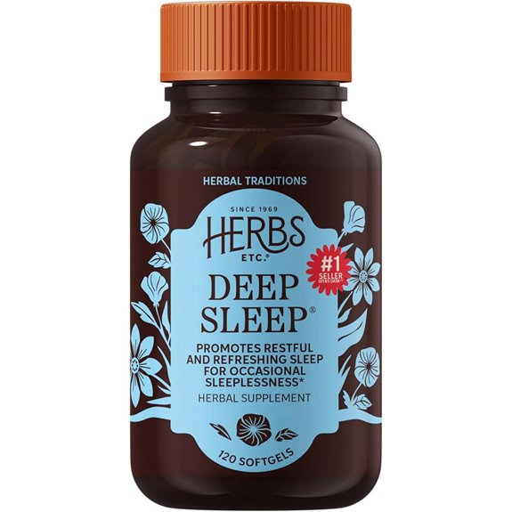 Deep Sleep Softgels with Chamomile & Passionflower