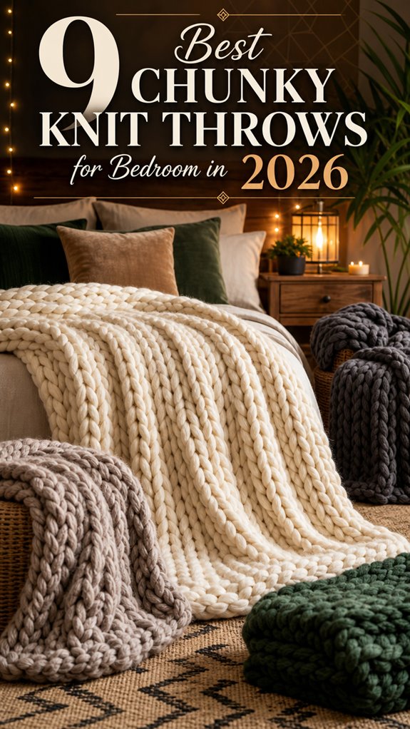 chunky knit throws 2026