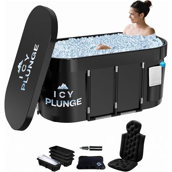 IcyPlunge Cold Plunge Tub for Recovery and Inflammation