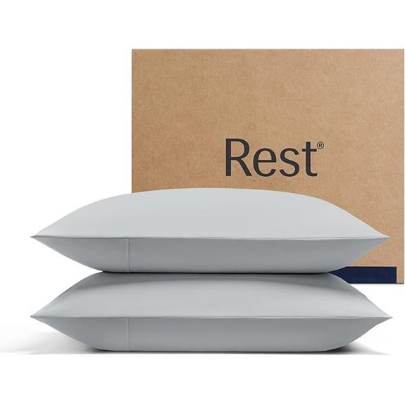 Rest Evercool Cooling Pillowcases (2) for Sensitive Skin