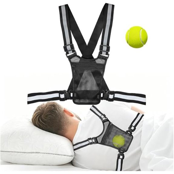Sleep Apnea Device for Back Sleeping Relief