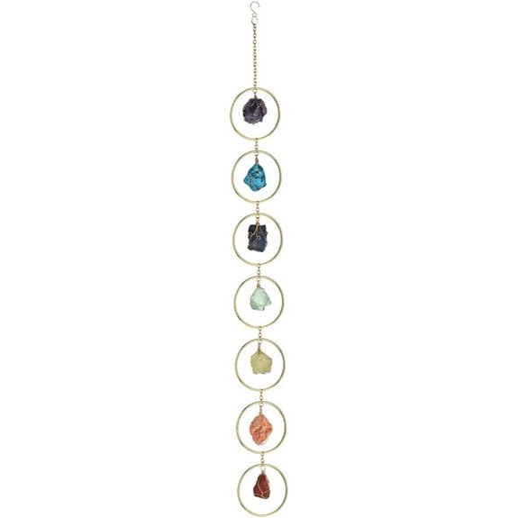 Healing Crystal Wind Chime & Home Decor