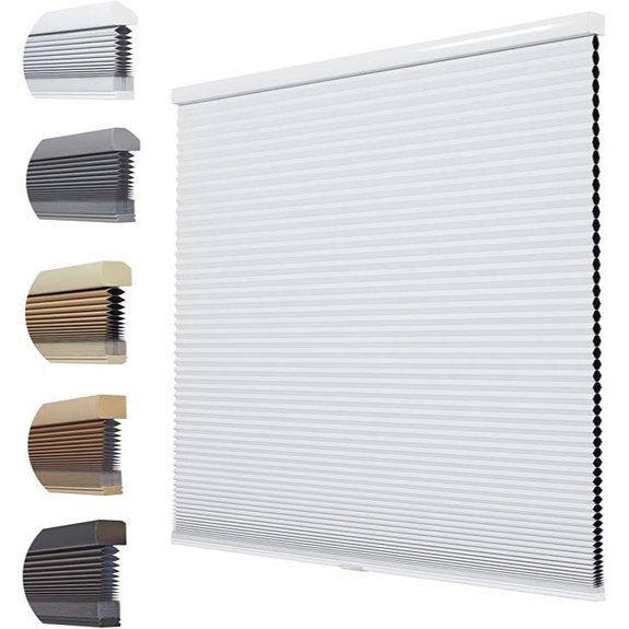 Persilux Custom Cellular Blackout Shades for Windows