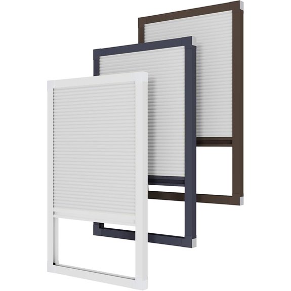 Hoeflife Cordless Blackout Skylight Window Shades (Custom)