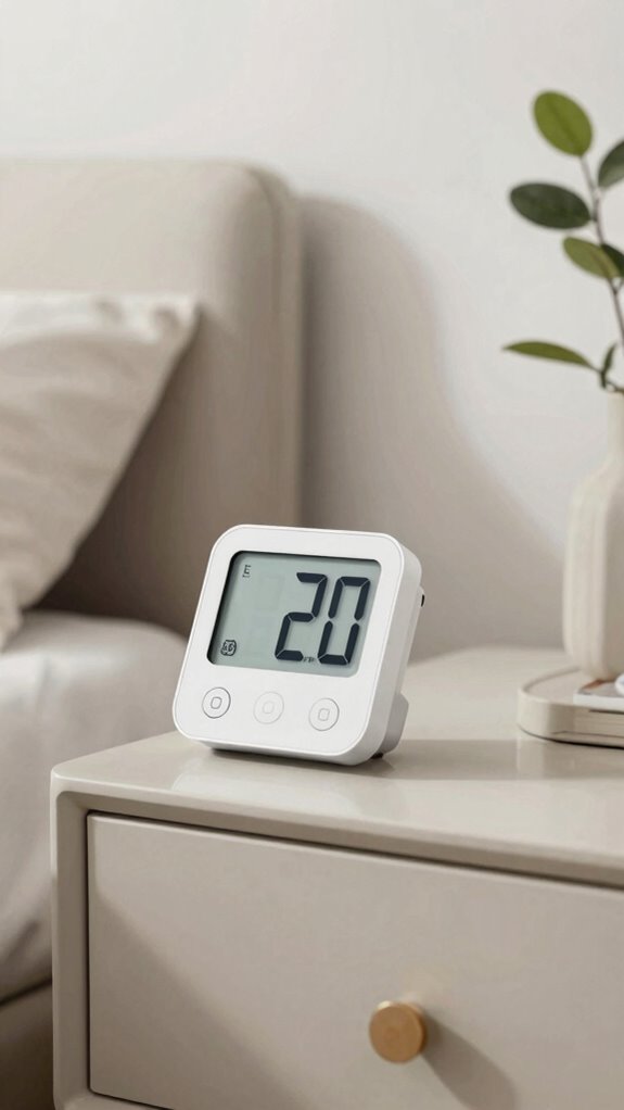 digital humidity gauge features