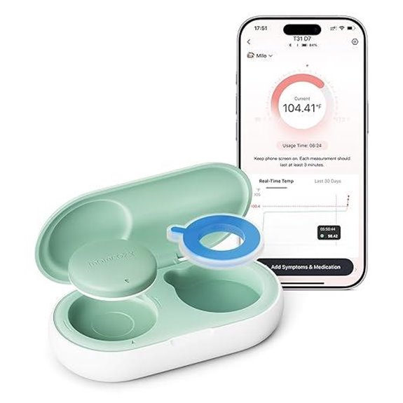 Momcozy Baby Digital Thermometer with App Monitoring