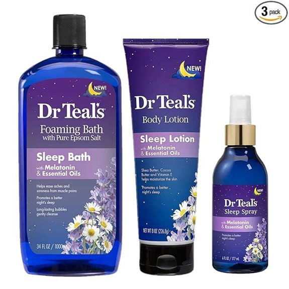 Dr Teal’s Melatonin Sleep Bath Gift Set