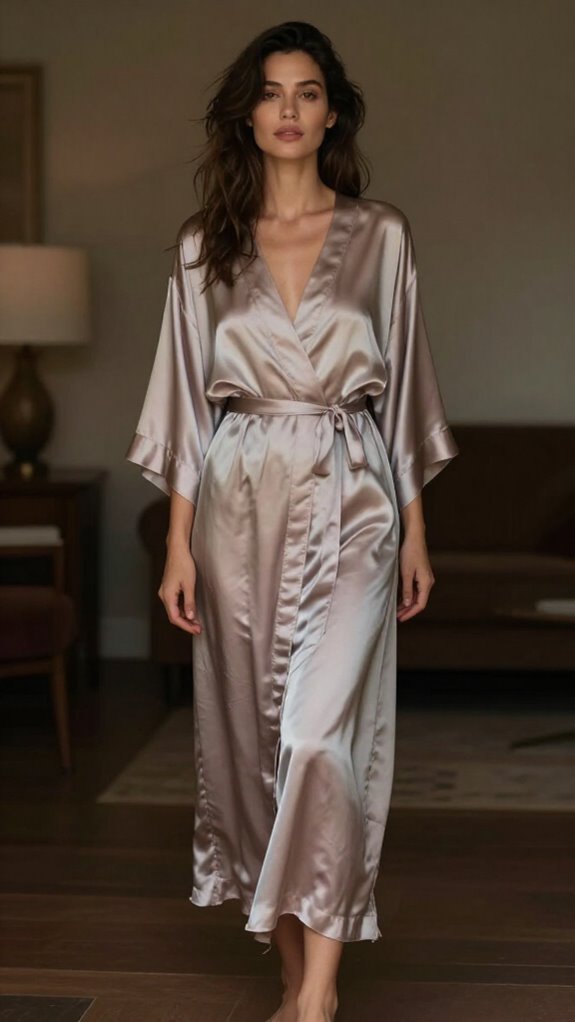 dramatic floor length gowns