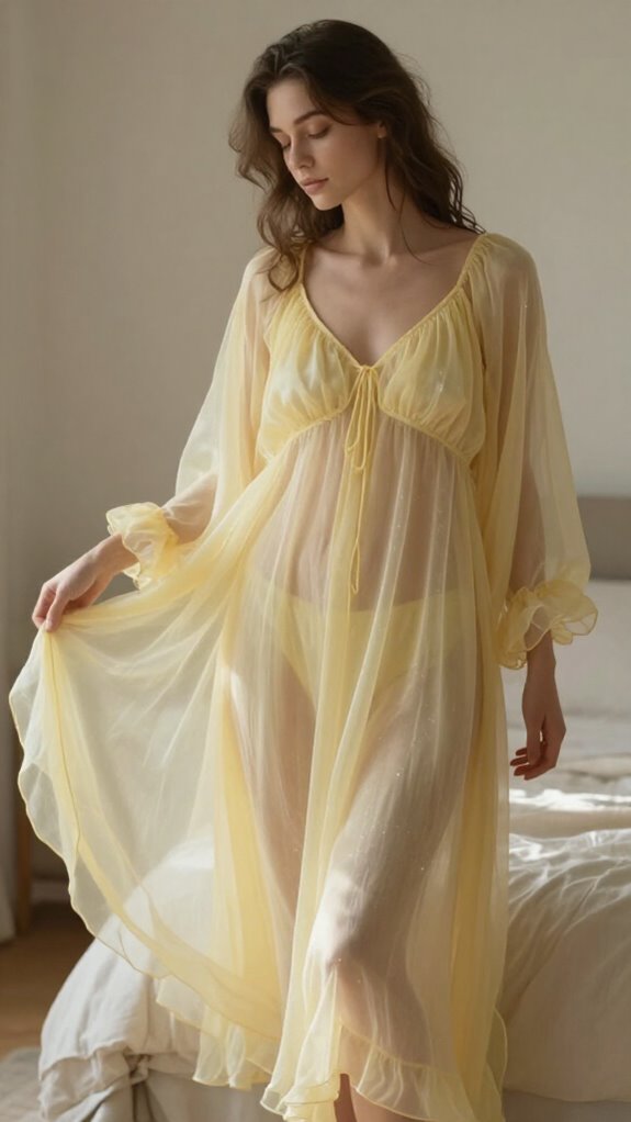 dreamy flowing delicate fabrics
