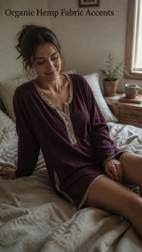 eco luxury sleepwear with hemp