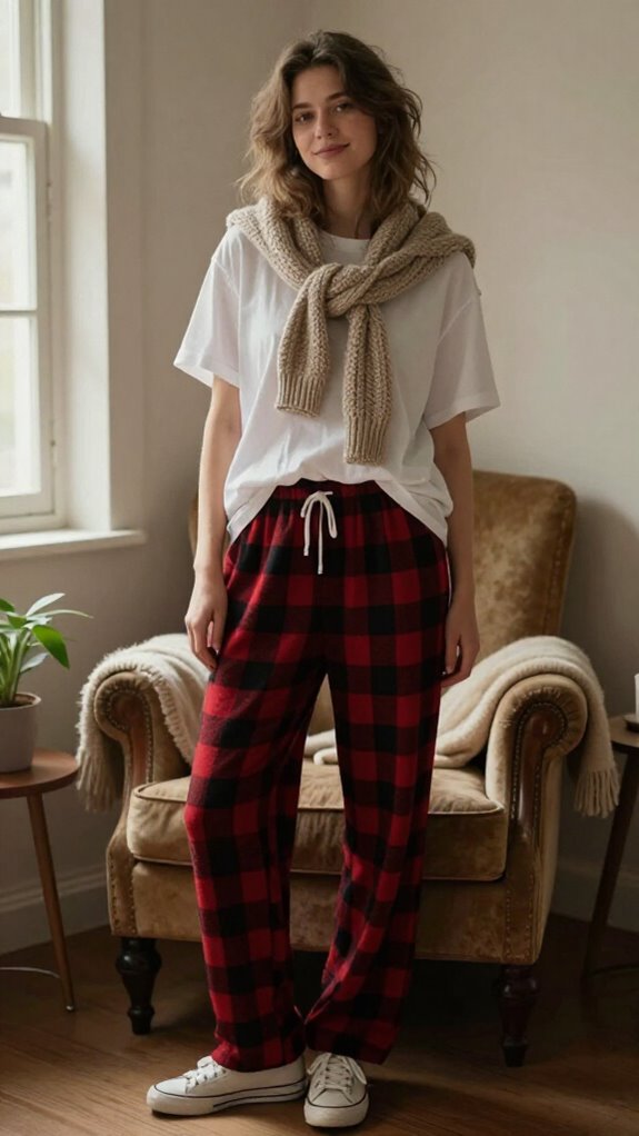 effortless cozy street style