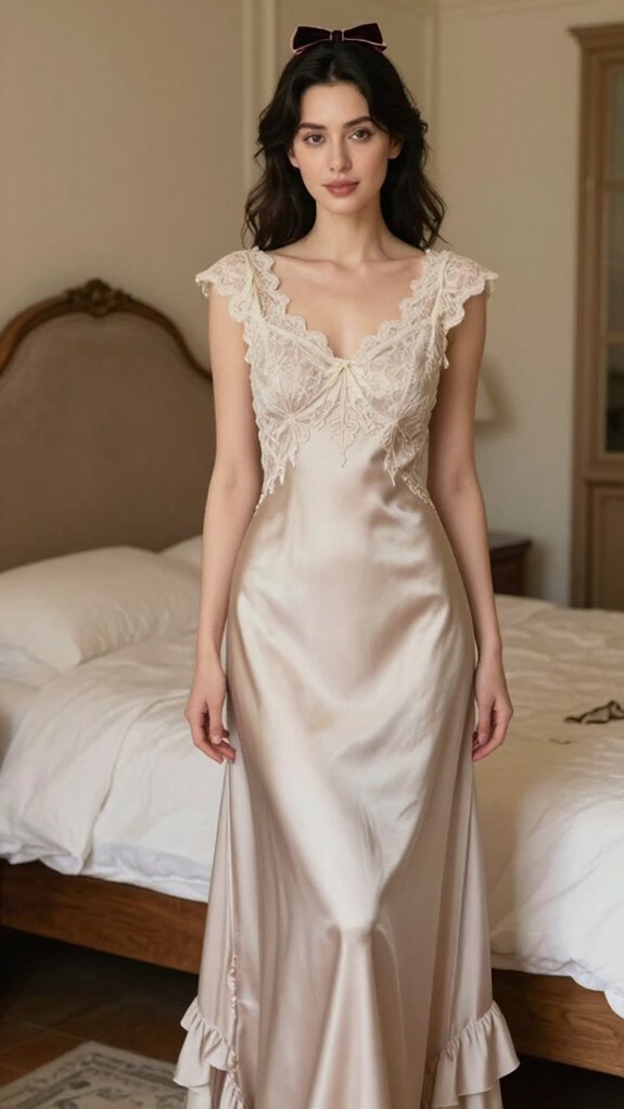 elegant cozy vintage inspired fashion