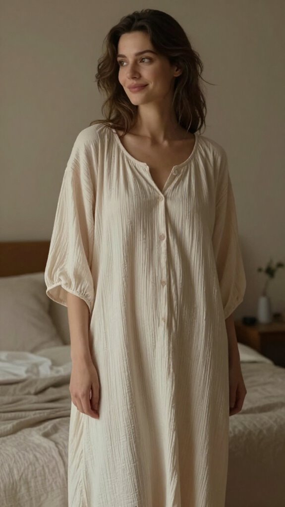 elegant flowing textured comfort