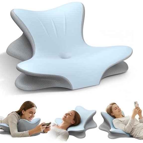 Ergonomic Cervical Neck Pillow for Pain Relief