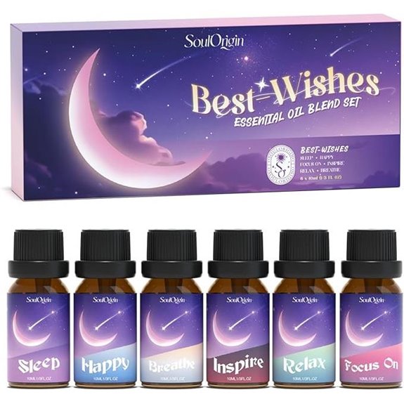 Soulorigin Essential Oil Blends for Diffusers Kit