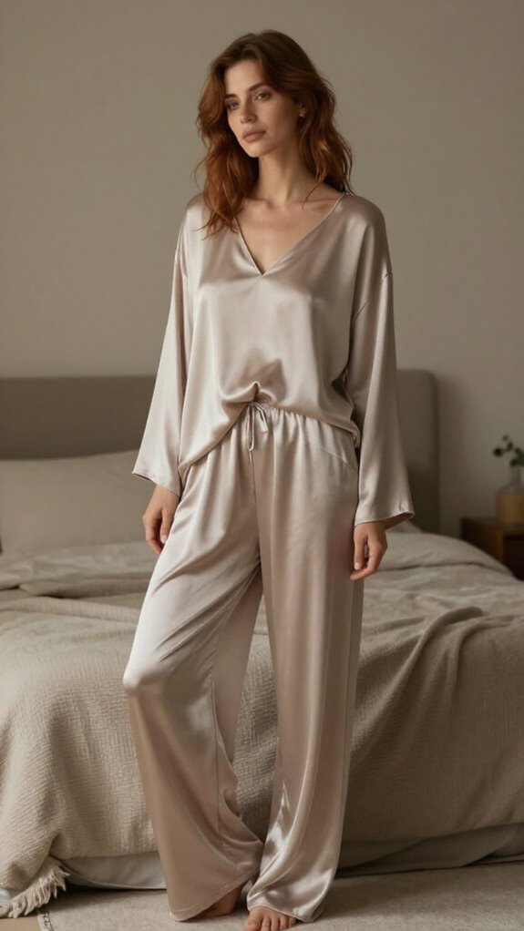 fabric weight creates flowing elegance