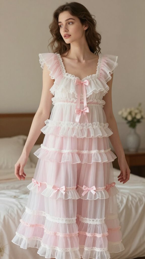 fairytale inspired romantic pajama design