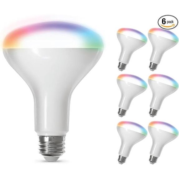 Feit Electric BR30 Smart LED Bulb 6-Pack