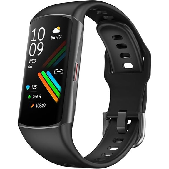 Smartwatch Fitness Tracker with Heart Rate and Blood Oxygen