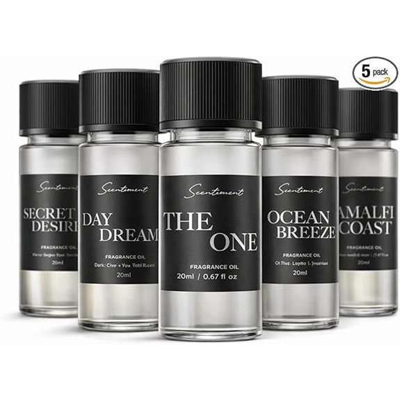 Scentiment Luxury Hotel Fragrance Oil Set (5 pcs)