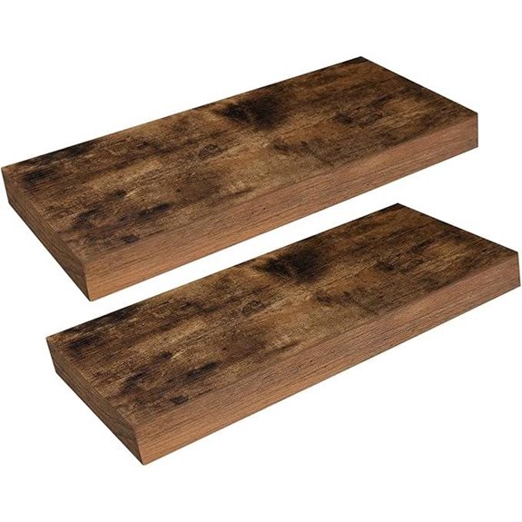 HOOBRO Floating Shelves with Invisible Brackets (2)