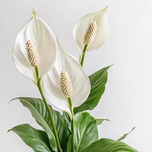 Peace Lily Live Plant - Low Maintenance Indoor Plant (4 Pot)