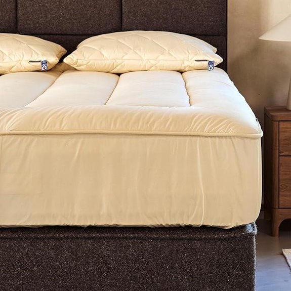 Woolroom Deluxe Wool Mattress Pad (Full Size)