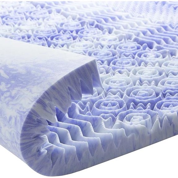 Dreamsmith Gel-Infused Queen Memory Foam Mattress Topper