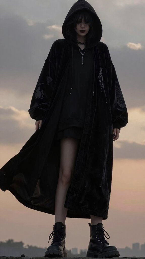 gothic glamour daywear