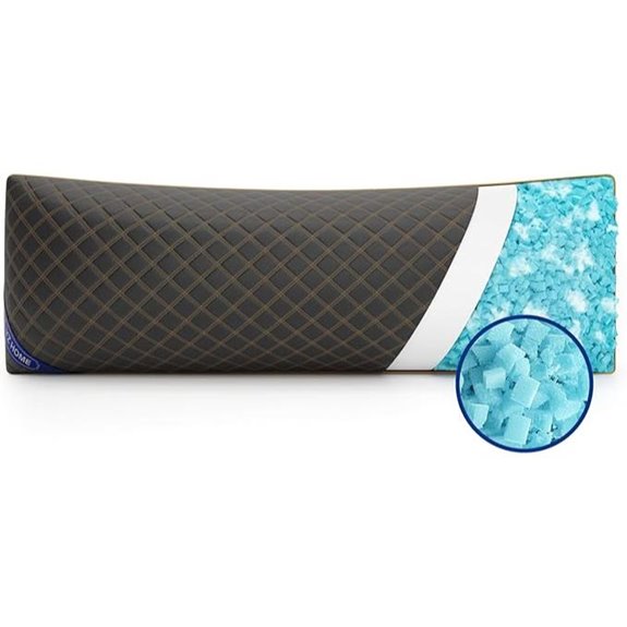 YZ HOME Long Body Pillow for Adults Grey