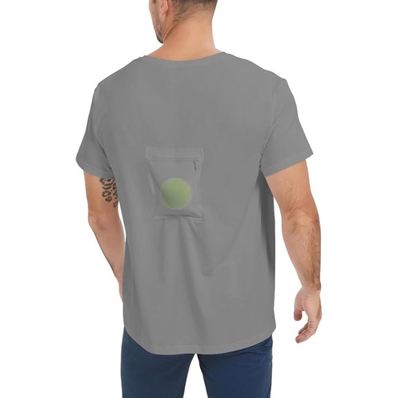 Sleep Apnea T-Shirt for Side Sleeping (Grey M)