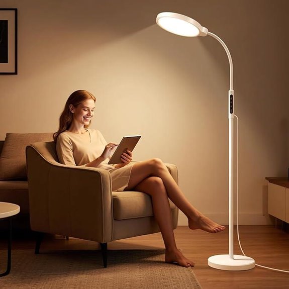 Happy Light Therapy Lamp with Touch Control