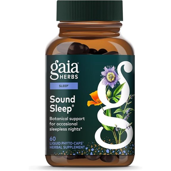 Gaia Herbs Sound Sleep Herbal Sleep Support