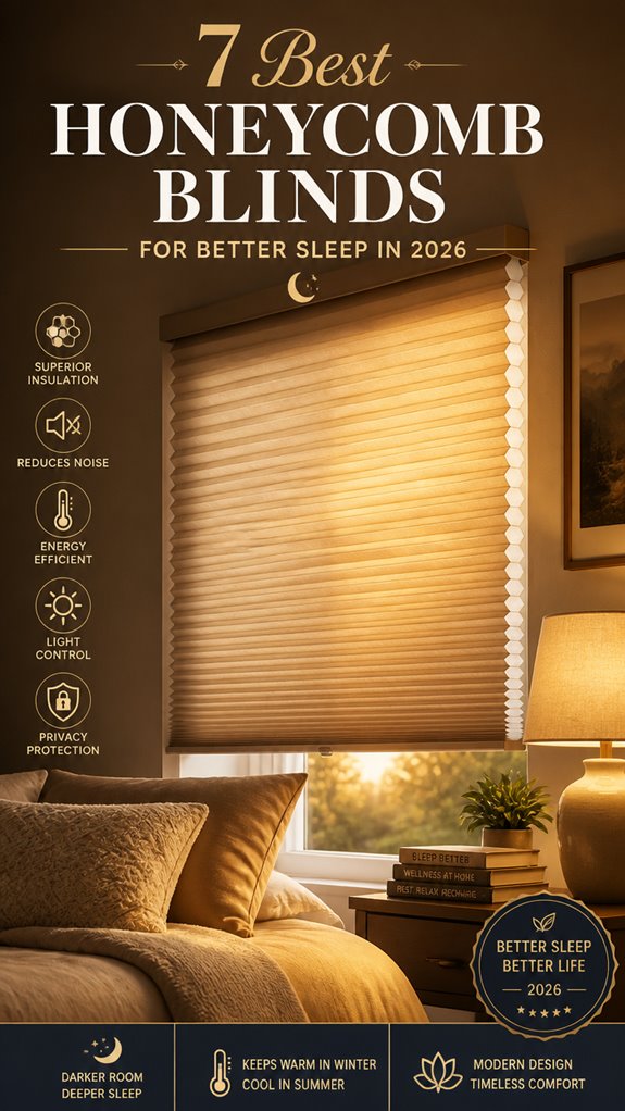 honeycomb blinds for 2026 sleep