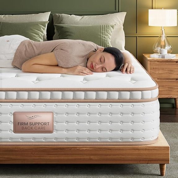 BedStory King Hybrid Mattress with Motion Transfer Relief